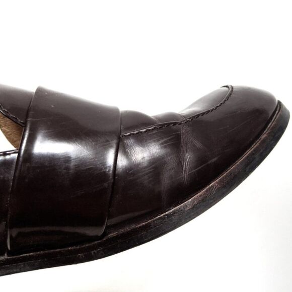 MADEWELL The Elin Leather Loafer Burgundy 7.5 - Picture 8 of 13
